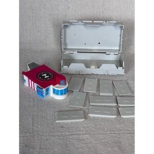 Vintage 1987‎ Galoob Micro Machines Zoom City Hospital Playset with Case